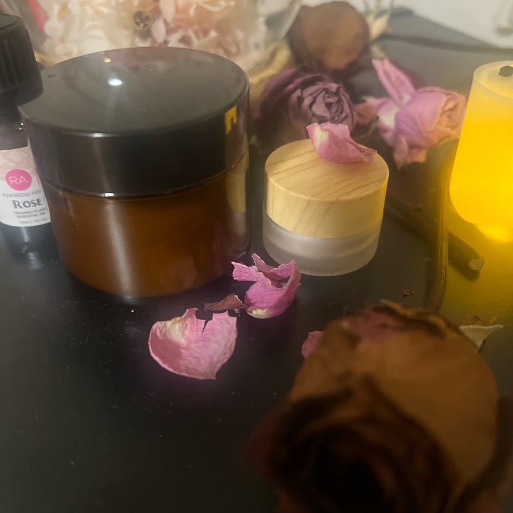 Bundle of Organic Rose Moisturizer + Lip Balm